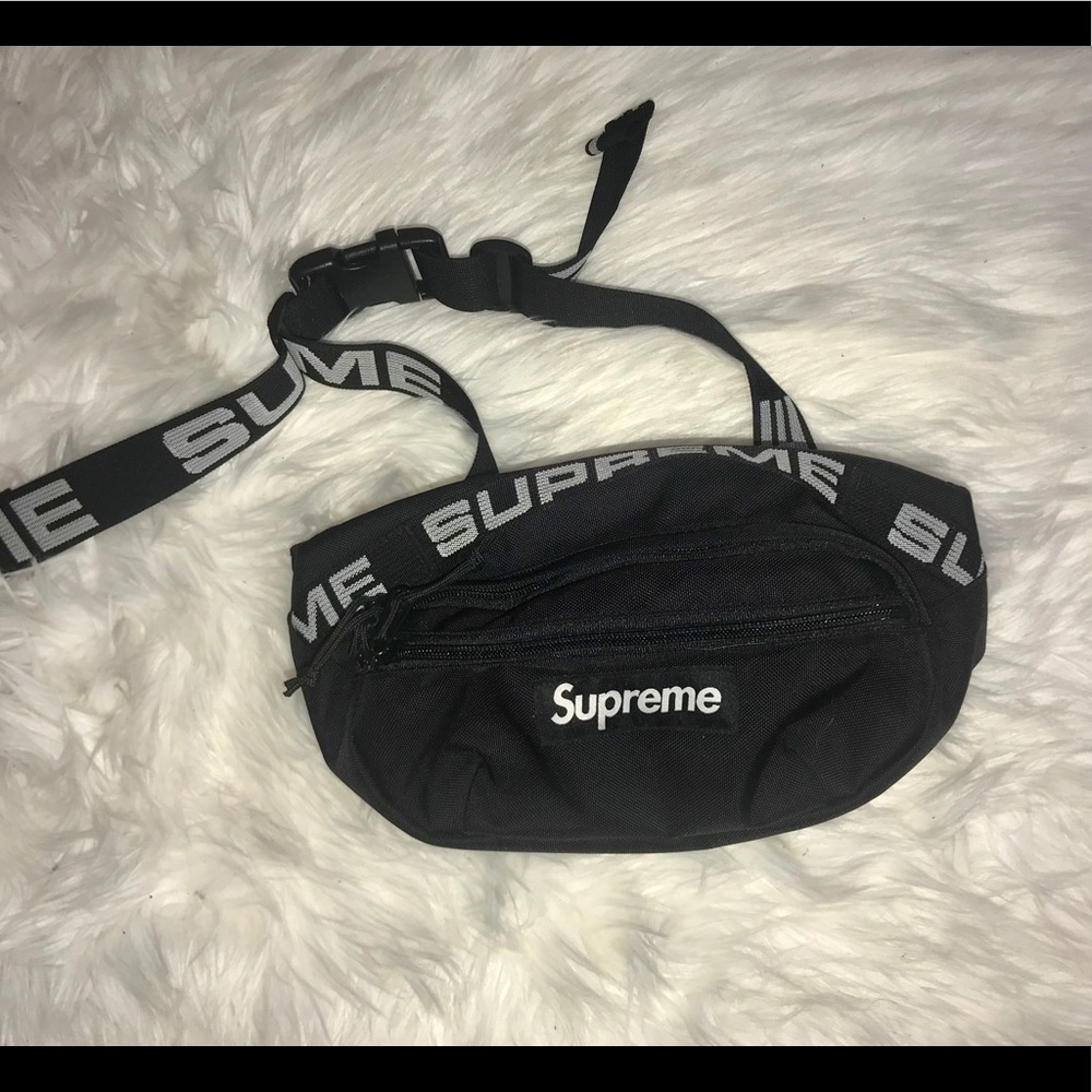 Supreme Waist Bag SS18 BLACK